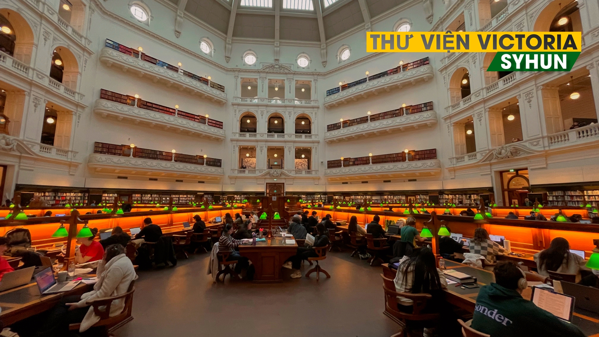 Thư viện lớn nhất thế giới Syhun Melbounre