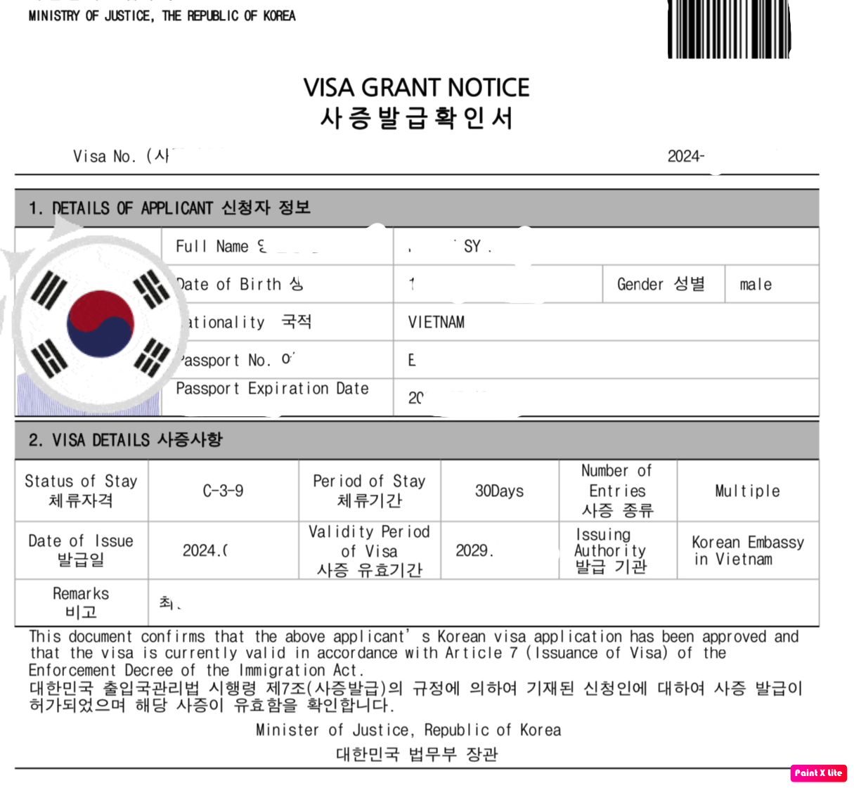 KINH NGHIỆM XIN VISA HÀN QUỐC – DU LỊCH HÀN QUỐC TỰ TÚC